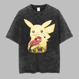 Pikachu Vintage Tee, Pokemon Shirt, Pikachu Shirt, Pokemon Vintage Anime Shirt, Anime Shirt, Gift For Anime Fans, Menswear Womenswear Top