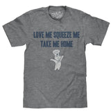 Pillsbury Doughboy "Love Me, Squeeze Me, Take Me Home" T-Shirt - Gray