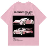 Pink Porsche 911 GT3 RS T-Shirt, Unisex, Car Clothingstyle{n002}2