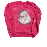 Pink Santa sweater shirt