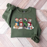 Pitbull Christmas Shirt, Christmas Dog Sweatshirt, Dog Owner Christmas Gift,Pitbull Mom Gift, Christmas Crewneck, Holiday Sweater, Xmas Tee
