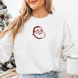 'Plaid Santa' Crewneck Sweatshirt