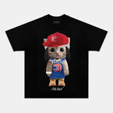 Playboi Funny Catri Cat Meme Unisex T-Shirt, Collab Vintage 90s Graphic Tee, Rap Hip-Hop & R&b Streetwear, Gift For Fans & Music lover Menswear Top