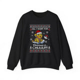 Pokemon Christmas Sweatshirt, Anime Christmas Sweatshirt, Pikachu Sweatshirt, Pokemon Characters