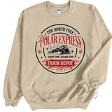 Polar Express Family Vacation sweatshirt, Best Holiday Christmas, Christmas Gift For Family, Polar Express Sweatshirt, Xmas Sweatshirt Clothes Outfit Womenswear Sweaters