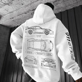 Porsche 911 GT3 RS Hoodie, Unisex, Menswear, Street Racing Shirt, Car Hoodie, Classic Cottonstyle{n002}2