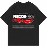 Porsche 935 Red T-shirt, Car Enthusiast Shirt, Car Clothing