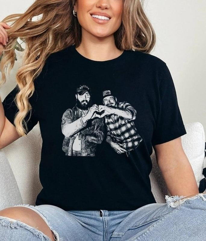 Post Wallen, Morgan Malone, I Had Some Help Shirt, Country Music Shirt, Posty Wallen Shirt, Morgan Shirt, Wallen And Malone , Unisex T-Shirt, Gifts For Him Her, Short Sleeve Tee Shirt, Gifts For Birthday Mothers Day Christmas Anniversary Thanksgiving