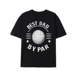 Premium Best Golf Dad T-Shirt - Eye-Catching Print Design - Comfortable Short Sleeve for Men - Perfect Summer Casual Wear - A Golf Enthusiasts Choice - Ideal Fathers Day Gift Made in USA