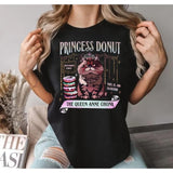 Princess Donut Shirt, Dungeon Crawler Carl Tshirt, Sci Fi Book Lover Tee, Bookish Apparel For Book Lovers, Unisex Sweater Pullover Tee