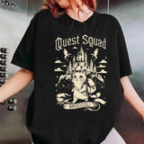 Quest Fantasy Squad Shirt Broccoli Cat Shirts Onyx War Tshirts College Storm Basgiath T Shirt Dragon Book Shirts Book Lover Gifts, Unisex Pullover Tee