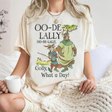 R0bin Hoo0d And Littl3 John Oo De Lally Shirt, G0llly What A Day T-shirt, Comfort Colors Tee, Birthday Gift Shirts, Family Trip, Gift For Her