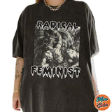 Radical Feminist Shirts, Cotton Unisex T-Shirt, Crew Neck, Size S- 3XL, Menswear Top, Womenswear Top Underwear Streetwear