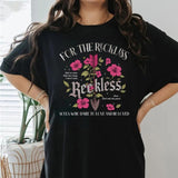 Reckless Lauren Roberts Bookish Shirt, Powerless Series Shirt, Kai And Paedyn Fan Merch, Romantasy Shirt For Book Lover, Unisex Sweater Pullover Tee