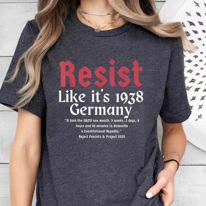 Resist Shirt, Feminist T-Shirt, Strong Women Shirt, Political Tee, Abortion Rights Shirt, Women Empowerment, Equality Shirt, Freedom Shirtstyle{n002}3