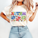 Retro Autism T-Shirt, Autism Awareness T-Shirt, Autism Mama T-Shirt, Autism Advocate T-Shirt, Special Education