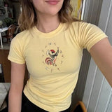 Retro Bartender Baby Tee, Coquette Baby Tee, Retro Graphic Top, Pinterest Aesthetic Cotton Fashion