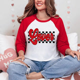 Retro Checkered Lover Shirt - ONLY 1 MEDIUM at this price