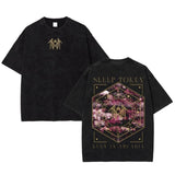 Retro Limited Sleep Token merch Unisex Rock Band 100% Premium Cotton Graphic Tee Gothic Punk Emo Grunge Washed Lightweight Cotton Tshirt S-5XL