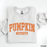 Retro Pumpkin Season Halloween Classic Unisex Sweatshirt for men and women