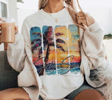 Retro Salty Soul Summer Vibes Tee, Summer Beach Shirt, Salty Summer Sea Salt Sand Vacation Gift