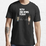 Retro Vintage Sctv Am News Classic T-Shirt S-3XL