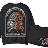 Retro Zach Western Music 2 Sides Sweatshirt, Bryan Country Music Tee, Soft Unisex Fit, Music Lover's Gift, Full Sizes, Full Colors, Unisex T-shirt for Men and Women, Classic Menswear, Womenswear