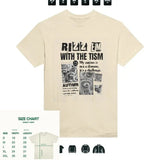 Rizz 'em with the tism T-Shirt Trending Raccoon Tee, Gifts