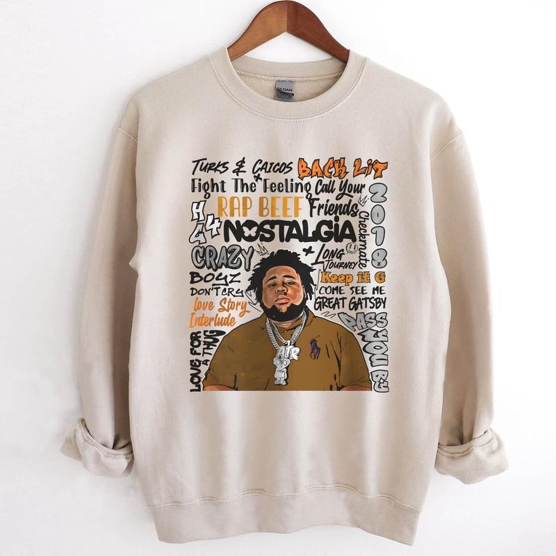 Rod Wave 90s Vintage Shirt, Rod Wave Nostalgia Tour 2023 T-Shirt, Rod Wave Concert Merch, Rod Wave Fan Gift Shirt, Rod Wave Nostalgia Shirt