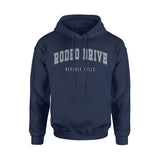 Rodeo Drive Beverly Hills Unisex Classic Hoodie Sweatshirt Cotton Fabric