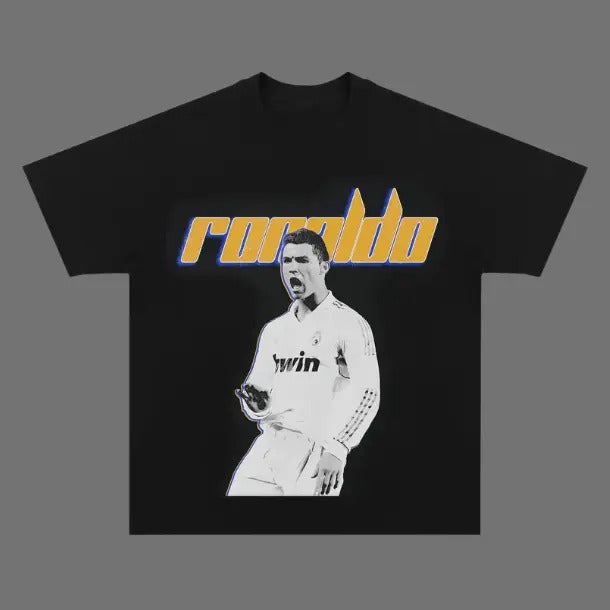 Ronaldo Calma Y2k T-Shirt, Ronaldo Vintage Tee, Unisex Soccer Shirt, Sport Graphic Tees, Menswear Womenswear Streetwear