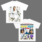 Ronaldo Prime T-Shirt, Ronaldo 2-Sided Vintage Tee, Unisex Soccer Shirt, Sport Graphic Tees, Menswear Womenswear Streetwear