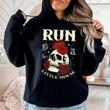 Run Little Mouse Sweatshirt, Haunting Adeline Sweatshirt, Dark Romance Merch, Smut Reader, Book Lover Gift, Bookish Bookworm Tee Sweater Pullover Tee