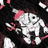 Ryomen Sukuna T-Shirt JJK jujutsu kaisen Levi Horror Anime Gifts Shirt All Size
