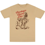 [SALE UP TO 45%] Busch Light Cowboys Never Die Retro Graphics Unisex Cotton T-Shirt for Dad, Mom, womenswear