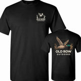 [SALE UP TO 45%] Limited Old Row Outdoors Hunting Duck Tee, Trending Old Row Unisex Cotton 2 sides T-shirt, Gift for Dad, for Mom Menswear Top