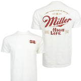 [SALE UP TO 45%] Miller High Life The Champagne of Beers Vintage Graphics T-shirt,Father's Day Gifts, Mother's Day Gifts Shirt Cotton Menswear