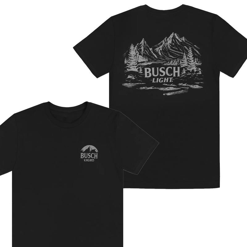 [SALE UP TO 45%] Vintage Busch Light Iconic T-Shirt, Busch Light Beer Lovers Shirt, Gift for Dad & Mom Womenswear