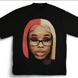 SEXYYY RED Big Face Hip Hop Music T-Shirt