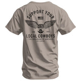 Support Your Local Cowboys Men's T-Shirt