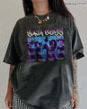 Saja Boys - Demon ver 2 | KPop Demon Hunters Comfort Colors Unisex Tshirt For Fan, KPop Demon Hunters Retro Bootleg Shirt, Celebrity Crush Movie Merch