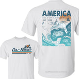 [Sale Up To 40%] Gulf Of America Ancient Map Shirt Trump Gulf Coast 2025 Tshirt Ocean Shirt Gulf Of Mexico To Gulf Of America Gift For Him And Her