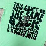 Same Back Graphic Tee