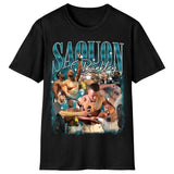 Saqu0n Barkl3y shotgun beer after Eagl Sup B0wl 2025 win shirt, Saqu0n Barkl3y Tee, Heavy Cotton Shirt For Men & Women, Football Fans Shirt