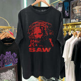 Saw 2004 Promo Vintage  Black T-Shirt Unisex Shirt Gift for him, Gift for her, Gift for fan
