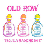 Tequila Made Me Do It Pocket Tee