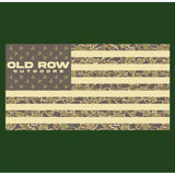 Old Row Outdoors Camo Flag Pocket Tee