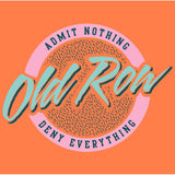 Old Row Circle Logo Neon Pocket Tee