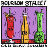 Bourbon Street Drinks Pocket Tee