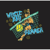 White Boy Summer Volleyball Pocket Tee